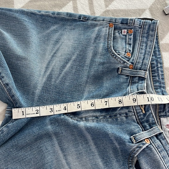 AG Adriano Goldschmied Jodi Crop High Rise Slim Flare size 28R - Picture 9 of 10